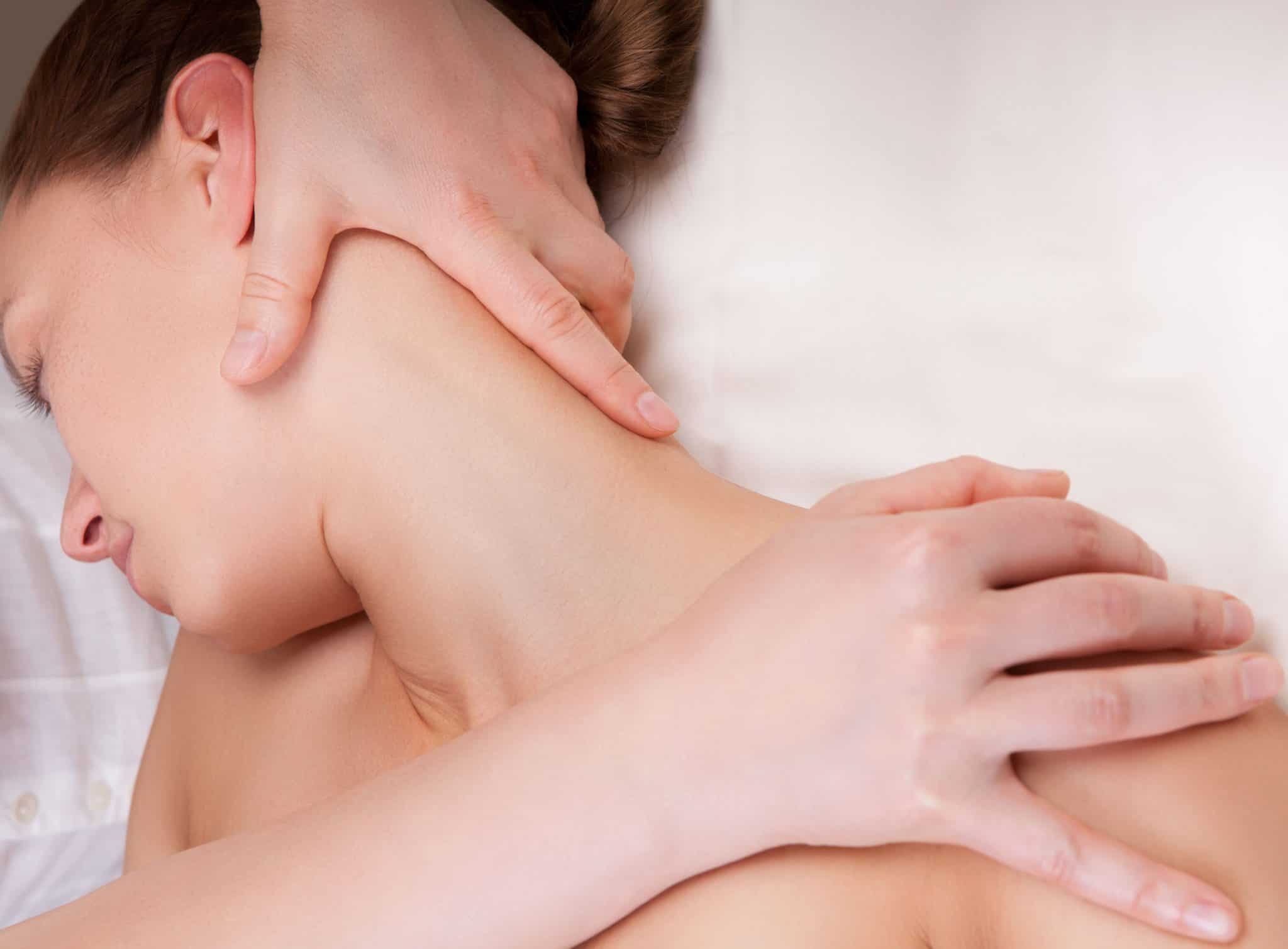 Neck massage Neck massage