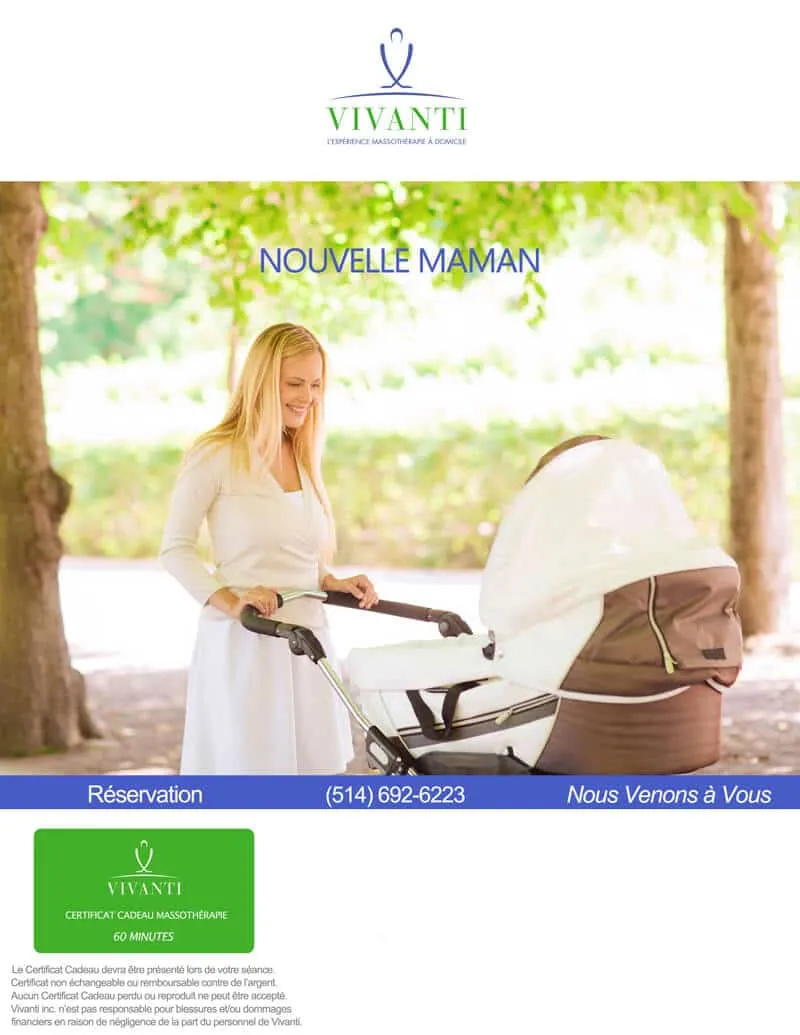 NOUVELLE MAMAN 60 minutes