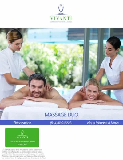 MASSAGE DUO 60 Minutes